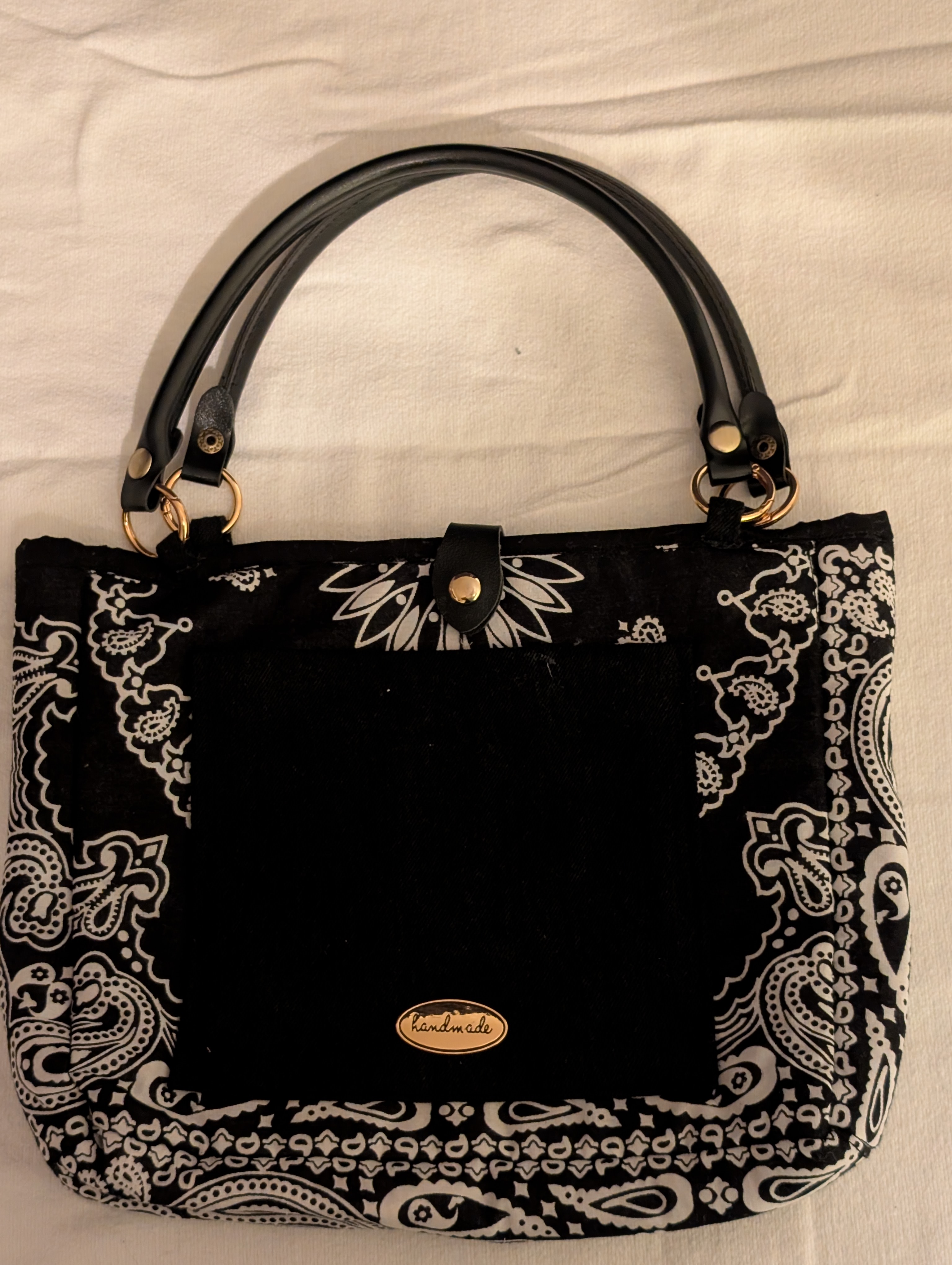 Naomi paisley handbag, original photo