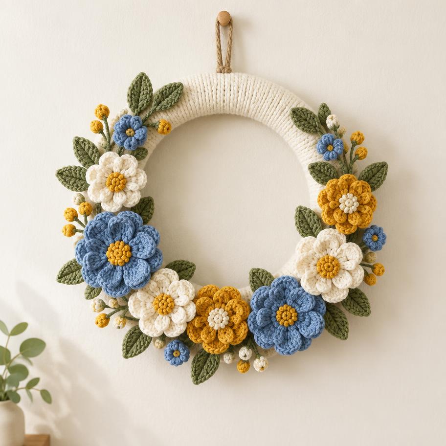 Handmade crochet work by EB & Co.